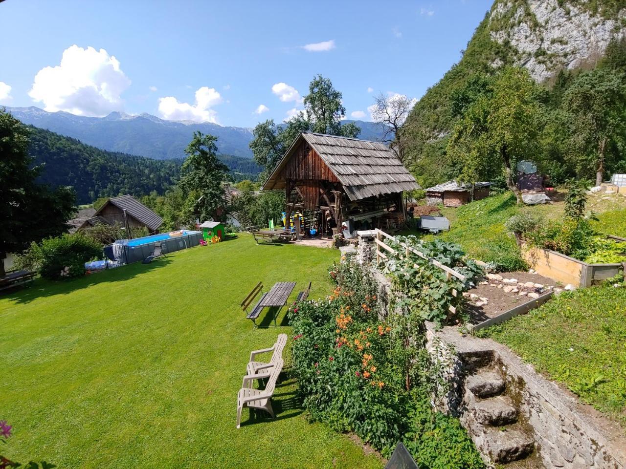 Apartmán Turisticna Kmetija Pri Andreju Bohinj Exteriér fotografie